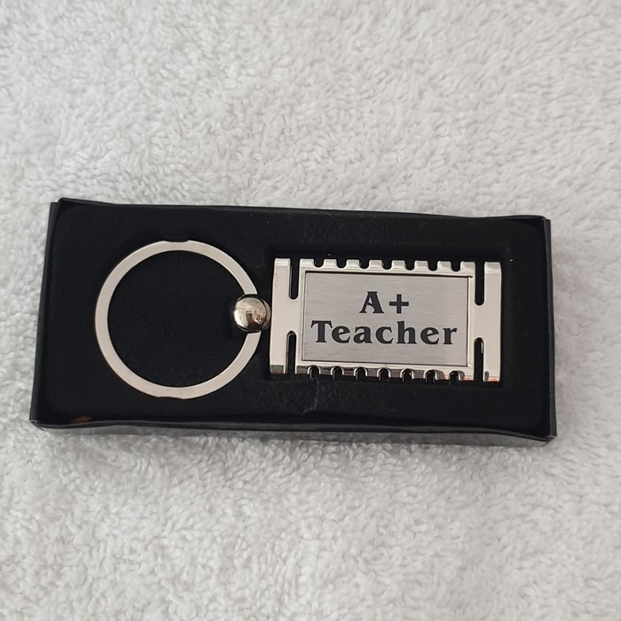 Teacher A+ Key Ring